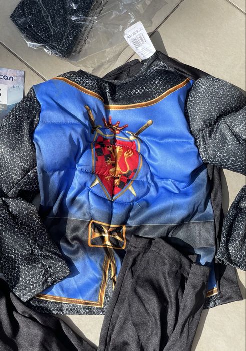 Kostium stroj przebranie roz.7/10 lat Rycerz balik karnawal