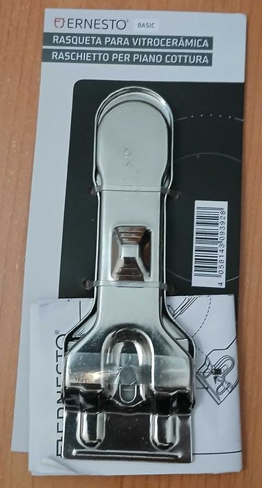 Raspador para placas de vitrocerâmica