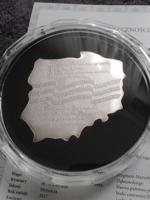 medal mapa Polski