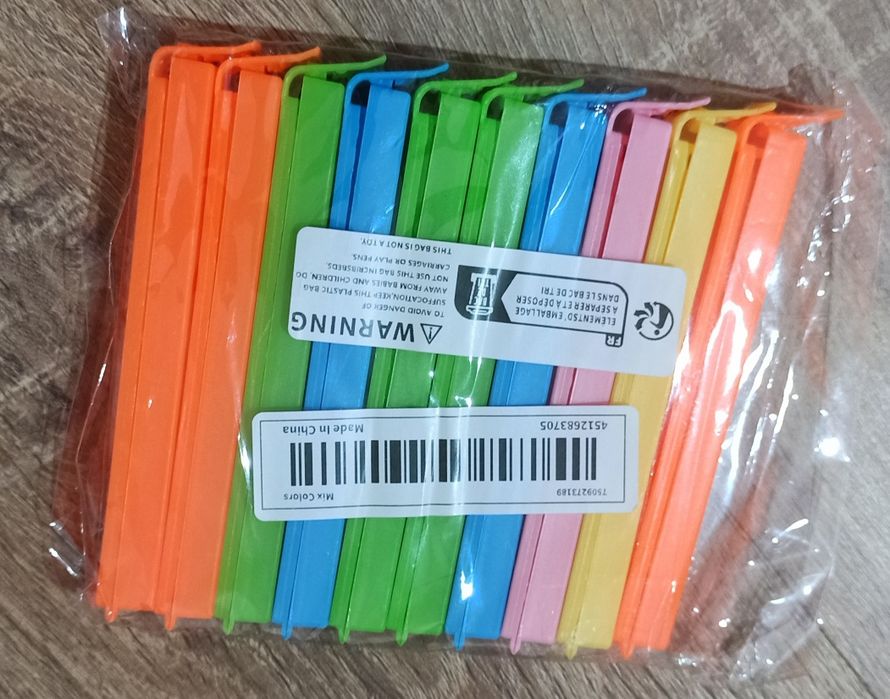 Зажимы для пакетов