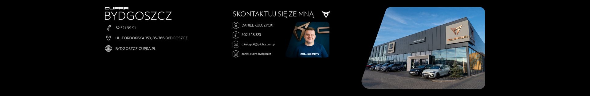 Plichta Cupra Bydgoszcz top banner