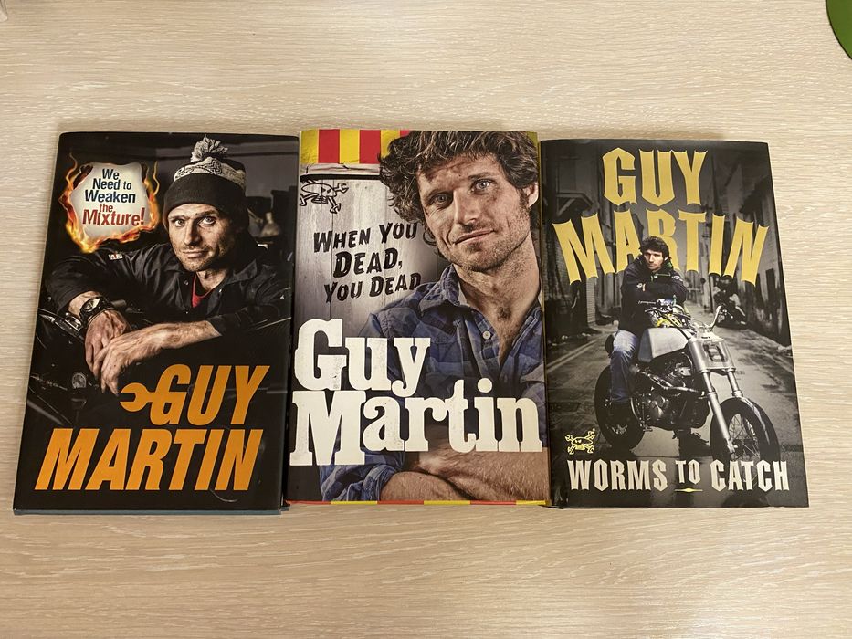 Guy Martin/Гай Мартін/книги англійською