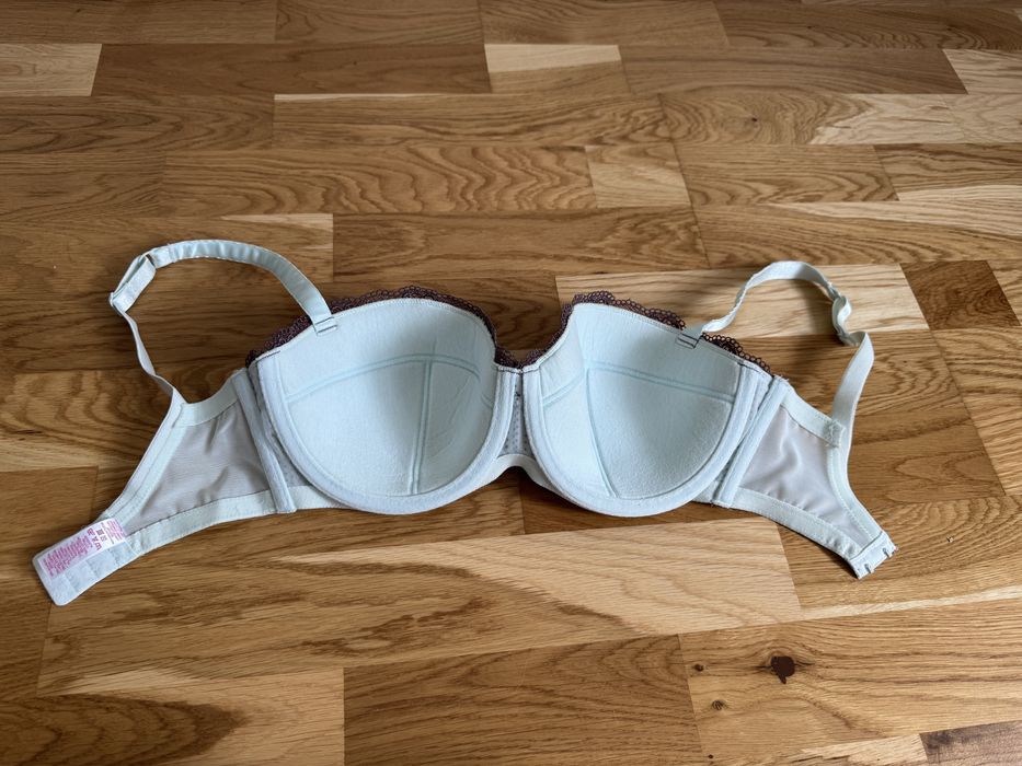 Biustonosz La Senza jedwab r. 70E bardotka