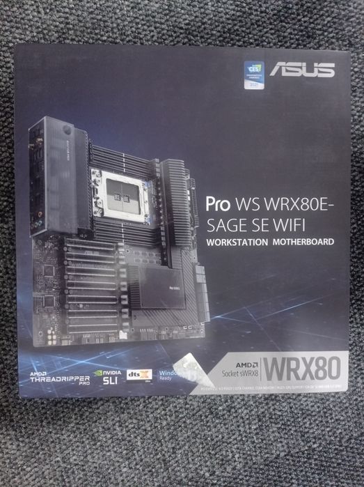 Материнская плата ASUS Pro WS WRX80E-SAGE SE WIFI | Новая, в коробке
