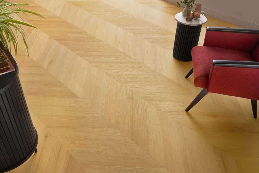 Panele winylowe Dąb Virgin jodełka francuska CLC 227 Arbiton gratis podkład
