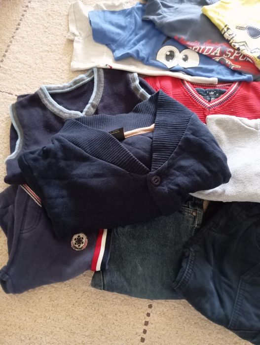 Lote de roupa 12/18 meses