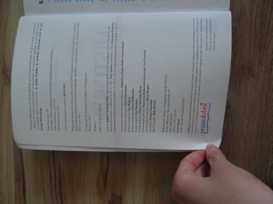 Historia 3  poziom rozszerzony WSiP