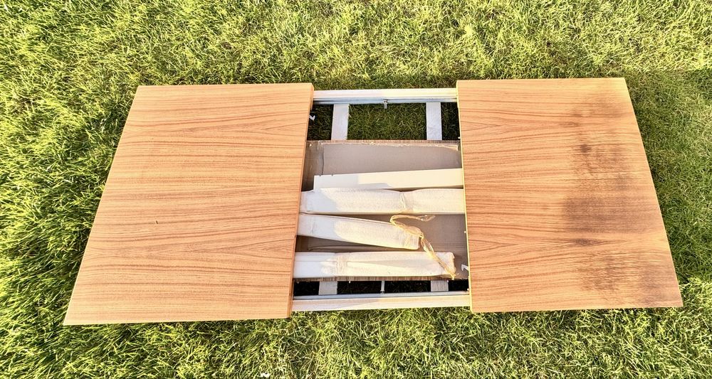 Stól rozkladany sklejka, buk, rozsowamy na linkavh