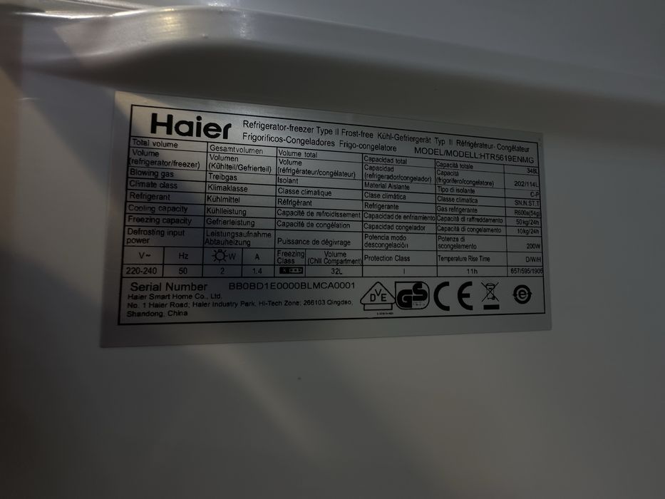 Холодильник HAIER no frost привезений з Німеччини