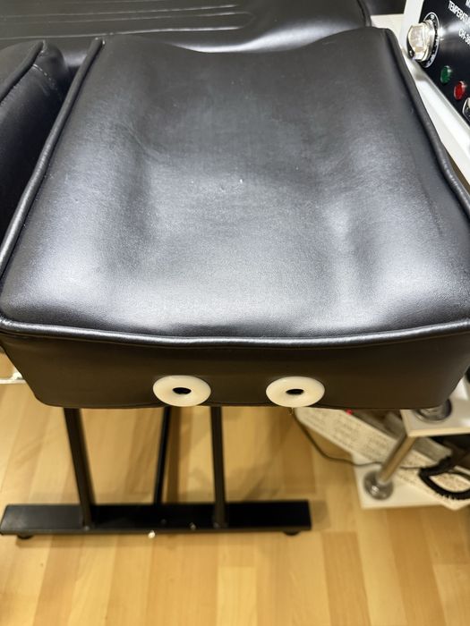 Кресло кушетка черная