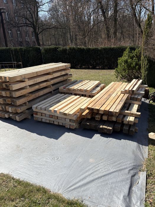 Drewno konstrukcyjne i do różnych zastosowań. Tanio