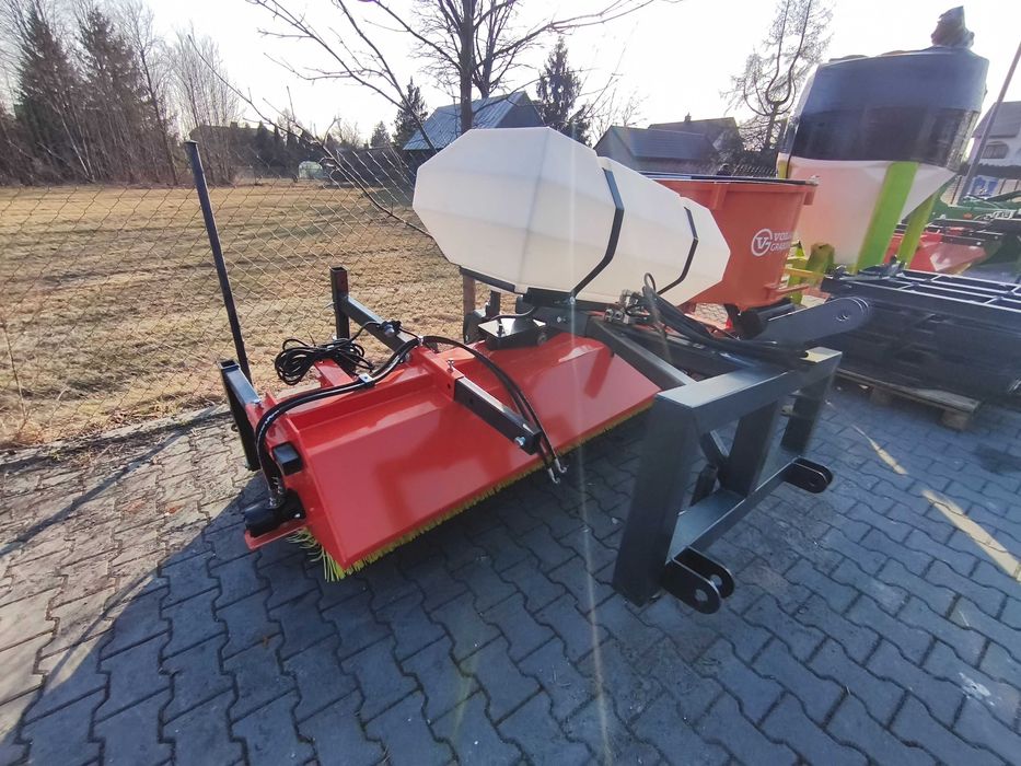 Zamiatarka drogowa uliczna podmiatarka metal technik NOWA od ręki! RATY0%