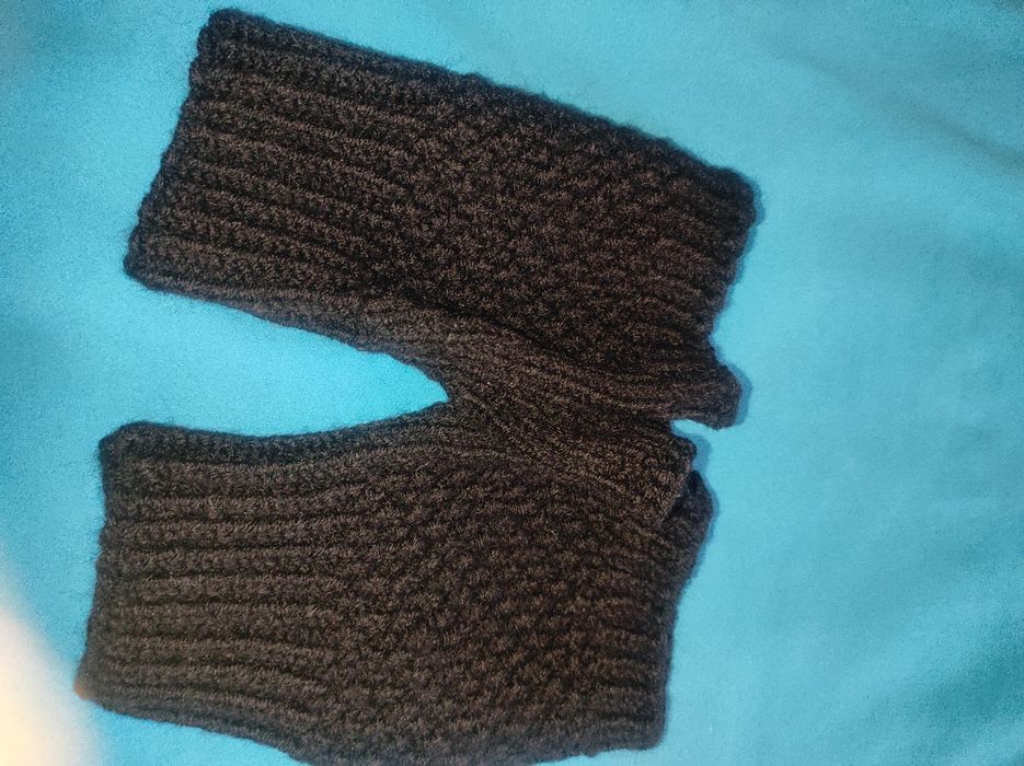 Mitenki czarne unisex