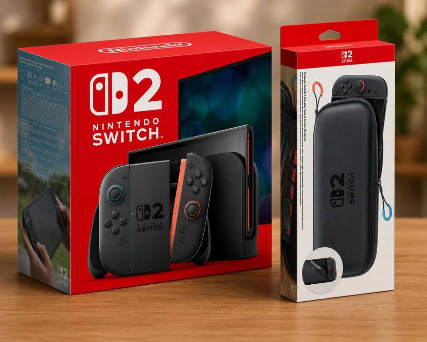 Vendo conjunto Nintendo Switch 2 + bolsa de transporte oficial.