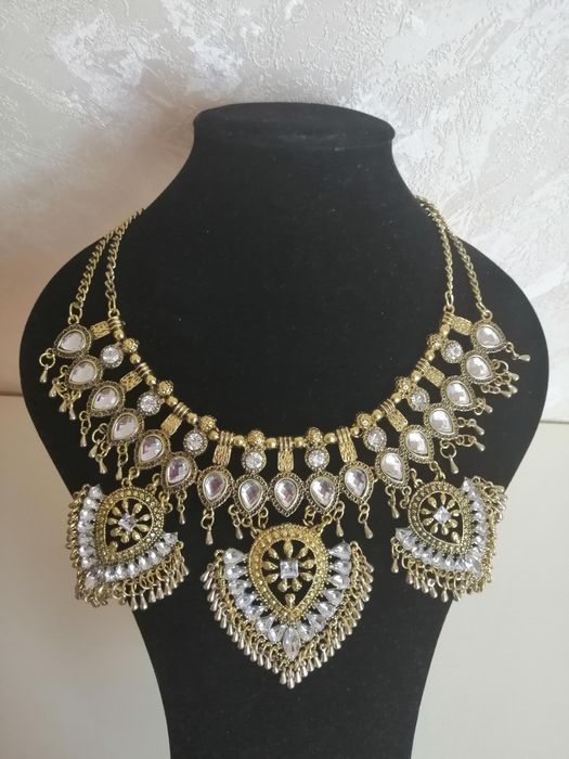 Кольє сережки в східному стилі для танців фото