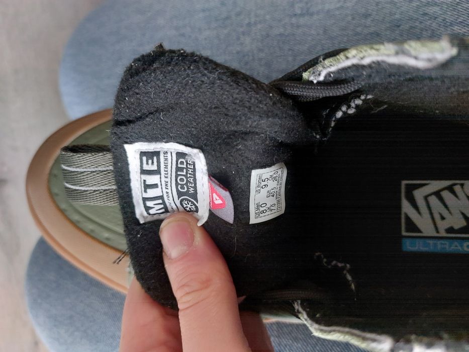 Nowe buty trampki skórzane wodoodporne r.40,5 Vans wysokie sk8