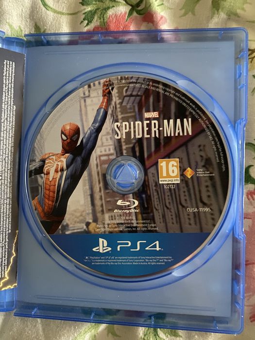 Spider man marvel диск