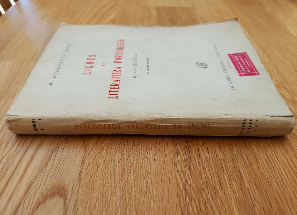 Lições de Literatura Portuguesa - M. Rodrigues Lapa