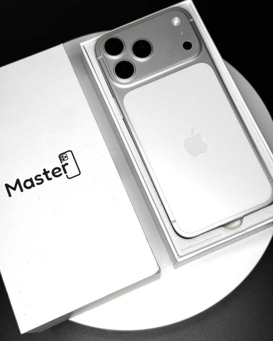 Apple iPhone 17 Pro Max 512GB SILVER bateria 100% A- gw 6 msc