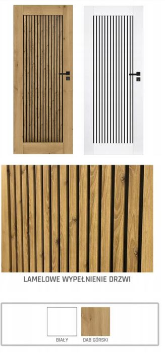 SOLIDNE Drzwi wewnętrzne Windoor LAMELLA najszybsza DOSTAWA W POLSCE