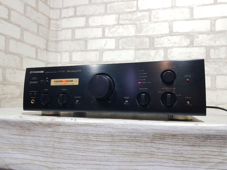 Стерео підсилювач PIONEER A-505, *2x100 Вт, б/у з Німеччини