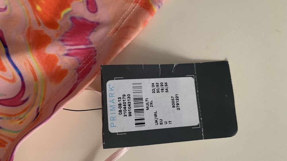 Bluzka Roz z metki 2XL firmy Primark