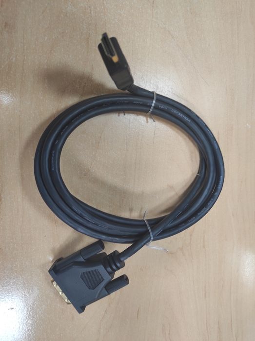 Кабель мультимедійний HDMI to DVI-D 18+1pin M, 1.8m Viewcon (VD 022)