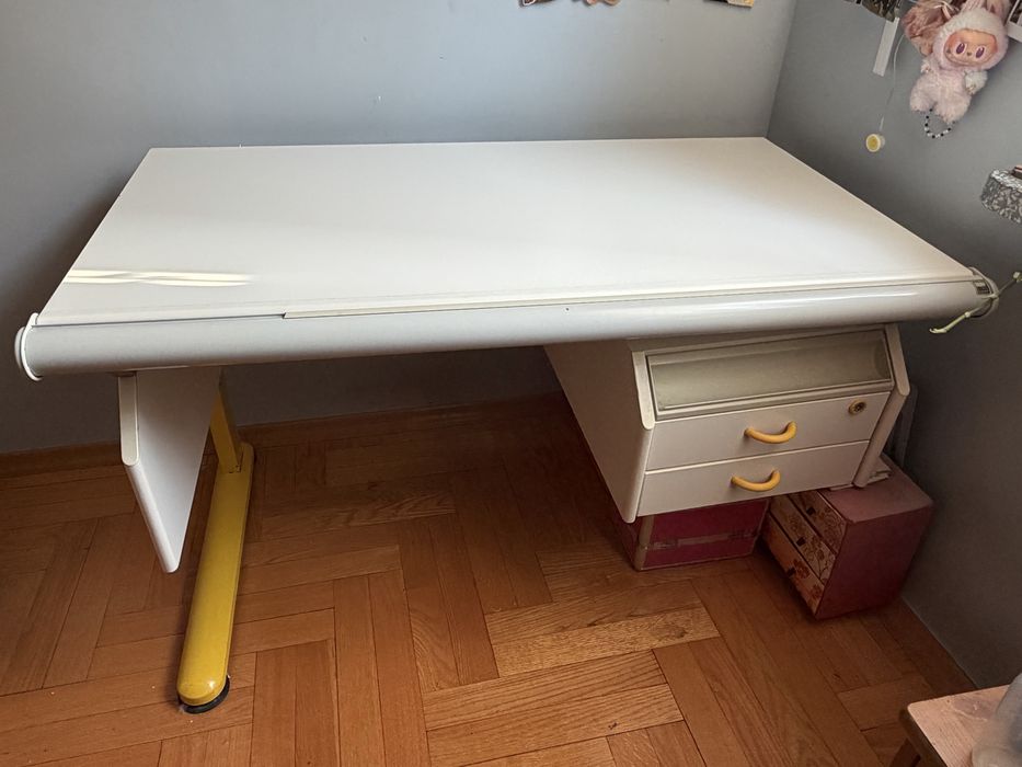 Biurko szkolne/kreślarskie Moll regulowane