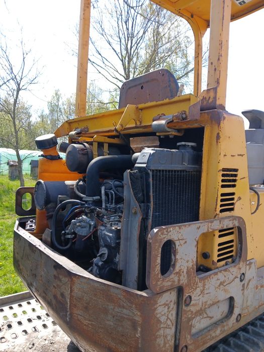 Minikoparka volvo ec14 2002r