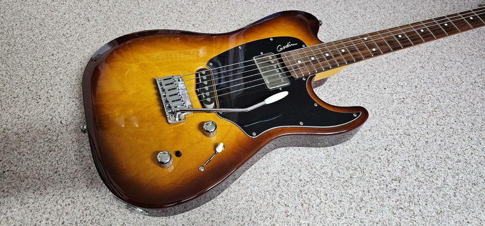 Godin Session Custom (Чехол, Коробка)