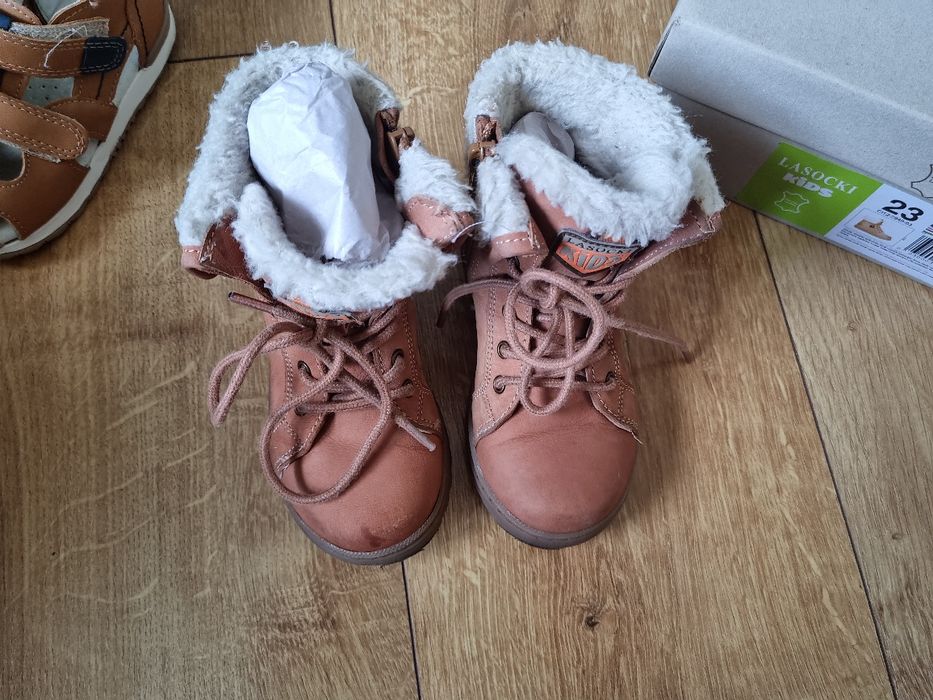 Kozaki Lasocki 23 skóra