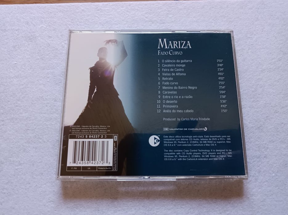 CD - MARIZA * Fado Curvo