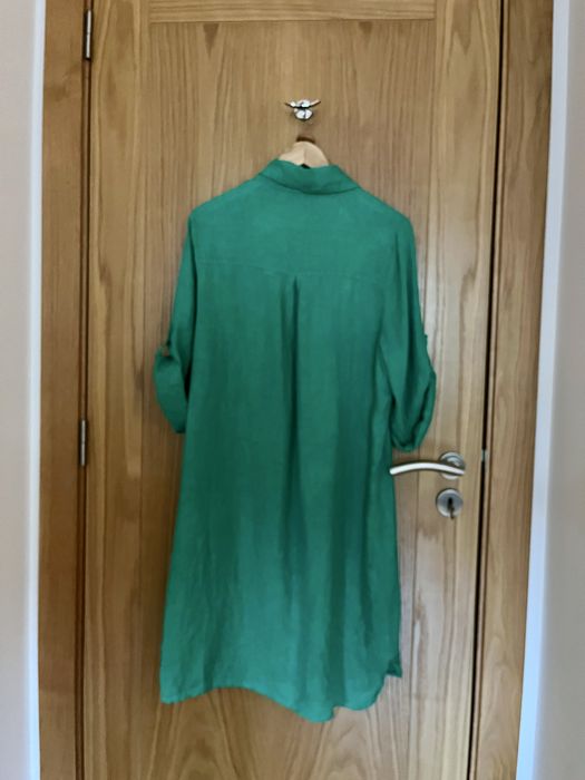 Camisa longa/ vestido verde Veritas