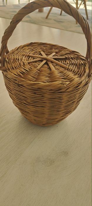 Cesta de Vime média