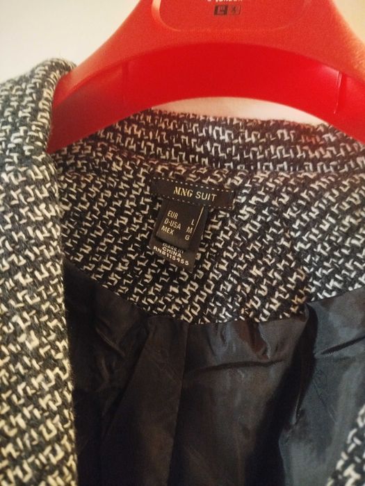 Blazer pied-de-poule MNG