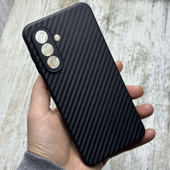 Чехол тонкий Carbon Style TPU на Samsung A17/ A26/ A36 Чохол