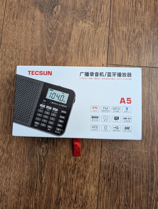 Радіоприймач TECSUN A5 (Black) новий