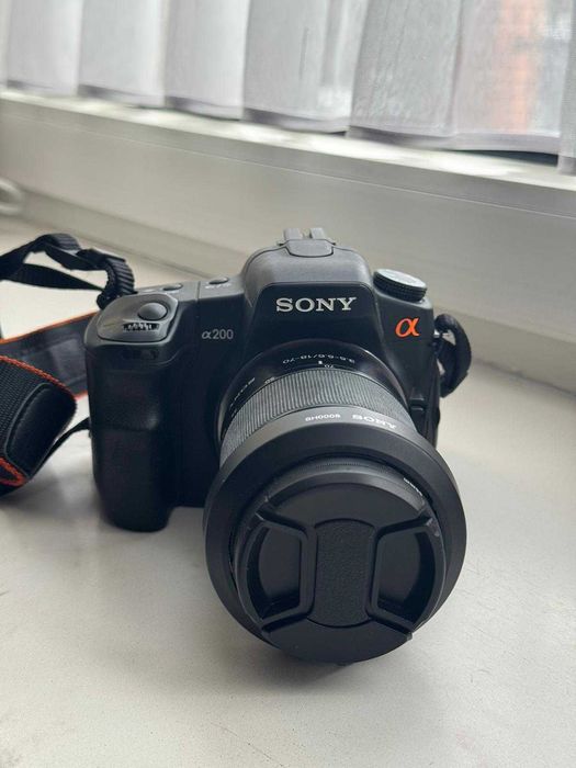 Lustrzanka cyfrowa Sony Alpha 200 DSLR-A200