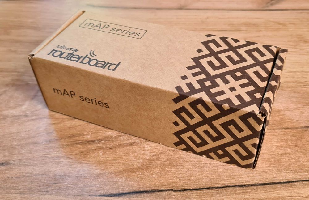 MikroTik mAP 2nD Wi-Fi 2.4GHz роутер RBmAP2nD, PoE in/out, новий BOX