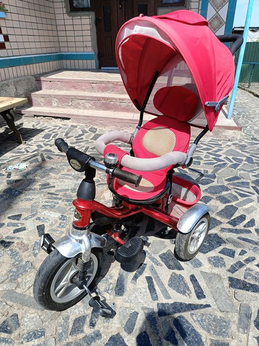 Велосипед з батьківською ручкою