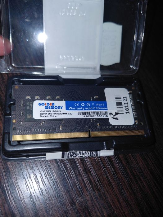 Оперативна пам'ять для ноутбука Golden memory