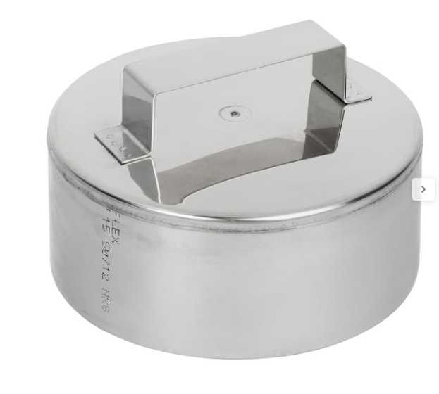 Zatyczka 120 mm DN120 stal nierdzewna EQUATION