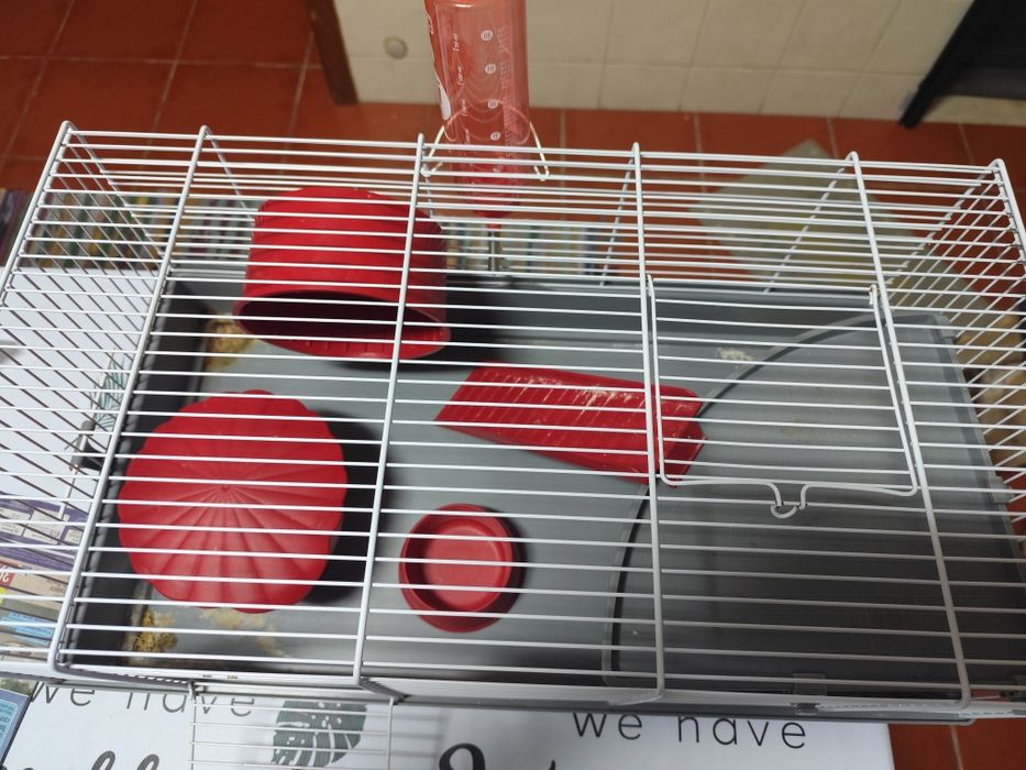 Gaiola para hamster