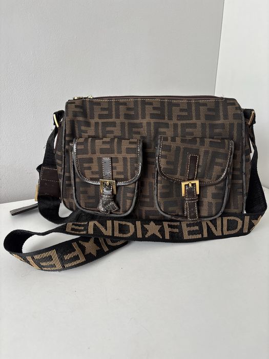 Torebka Fendi Monogram 100% Płótno