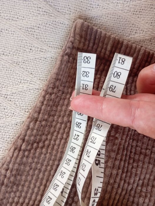 ZARA 3-4L brązowy struksowy kombinezon ogrodniczki