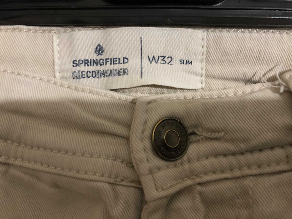 Calças de homem Springfield Tamanho W 32