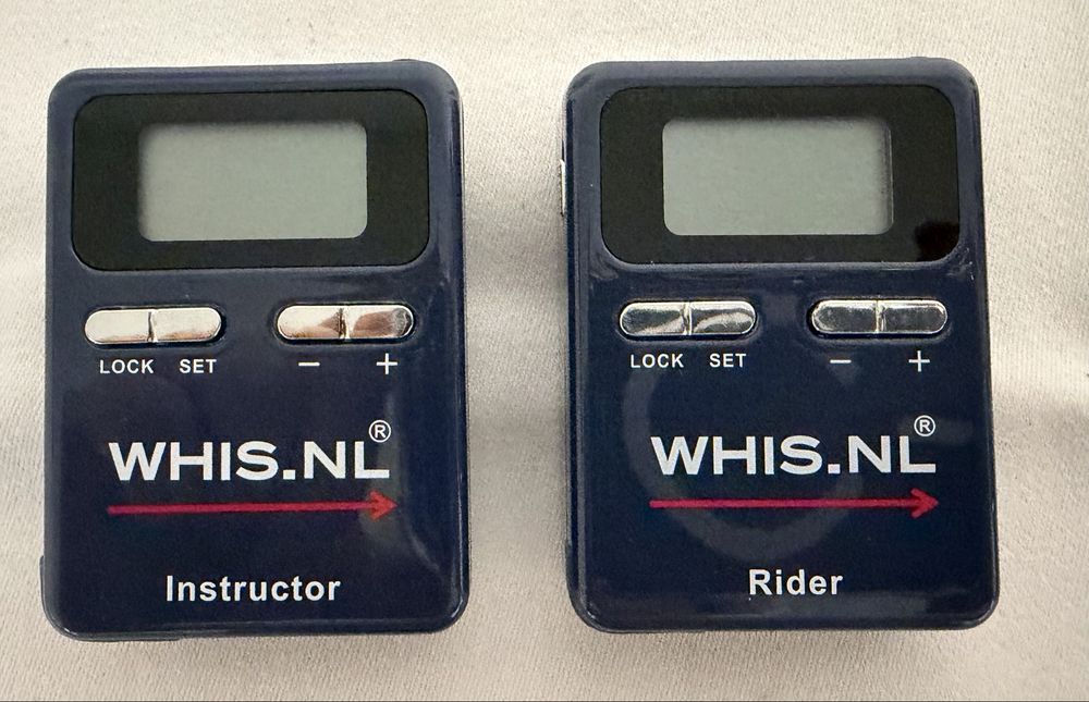WHIS Original komunikacja instruktor–jeździec Rider Instructor + zestaw