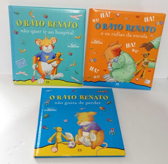 Livros da Coleção - O Rato Renato