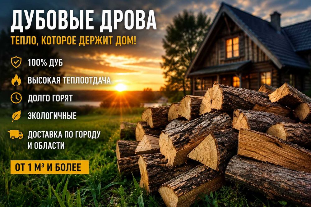 Дрова с доставкой