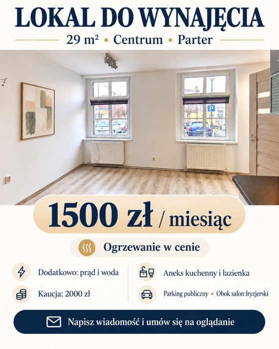 Lokal użytkowy w centrum